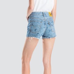 Levi’s *Premium* x Peanuts 501s Women’s Shorts